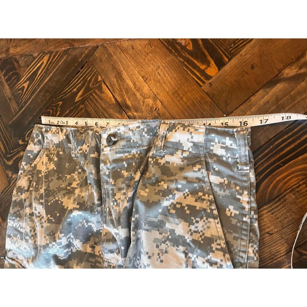 Army Digital Camo Cargo Combat Pants Men Medium X Long Outdoor Hiking Travel - Picture 4 of 9